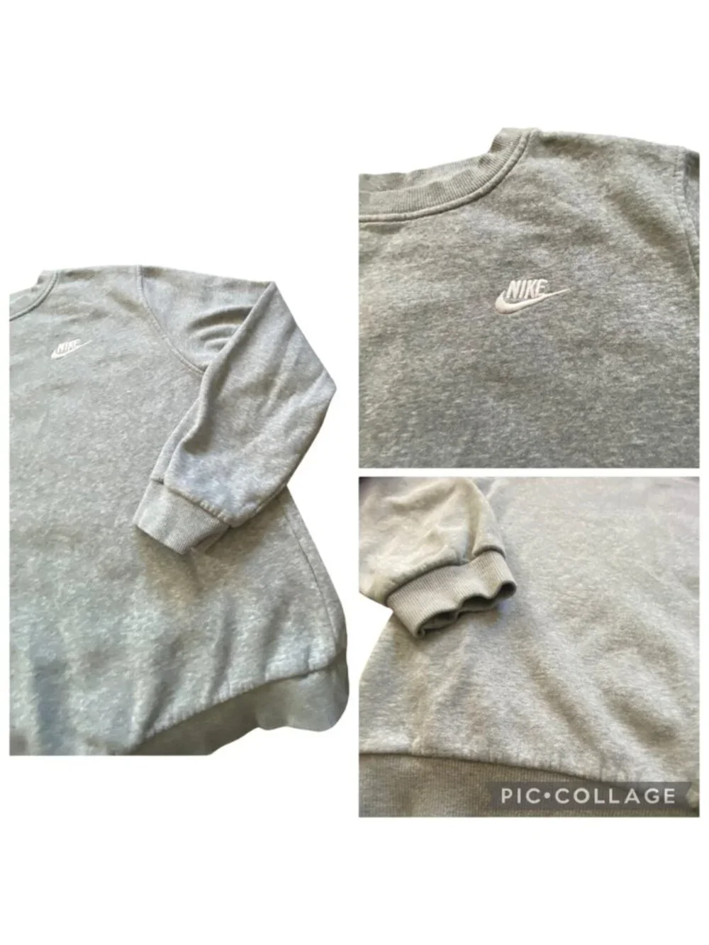 Nike Boys Bundle of 3 Tops Blue/Gray Size L Back To School Fall Athleisure Cute